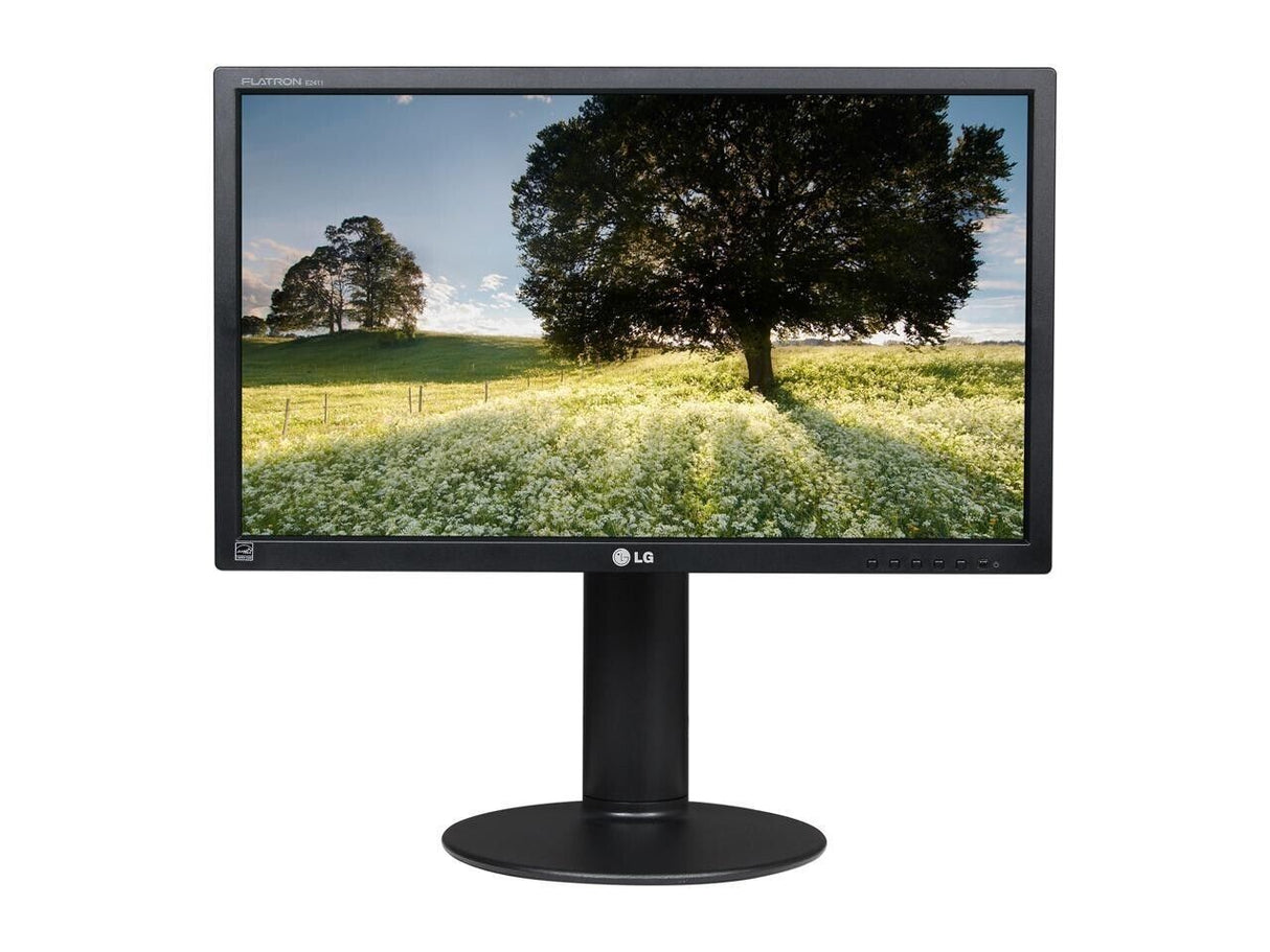 Bulk 5x LG FLATRON E2411PU-BN 24" FHD LED-Backlit Monitor VGA DVI USB NoStand