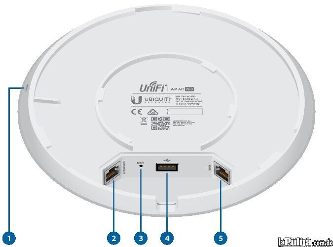 Ubiquiti UniFi UAP-AC-PRO Access Point 202-SME042 - Wi-Fi 802.11ac No Wall Mount