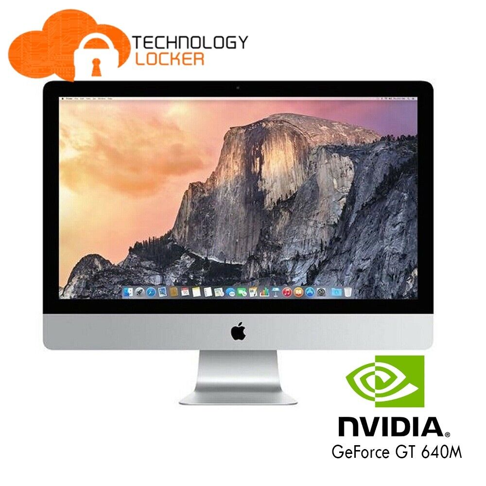 Apple iMac A1418 21.5" Late 2012 i5-3330S 8GB 1TB HDD Nvidia GT 640M Catalina