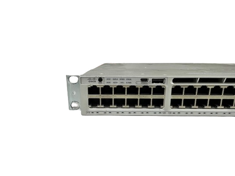 Cisco WS-C3850-48T-L Catalyst 3850 48  Switch 1G SFP 48 Port LAN Base 1x PSU