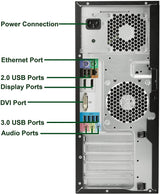 HP Z240 SFF Workstation Core i7-6700 @ 3.40GHz 4GB RAM 256GB SSD Nvidia NVS510