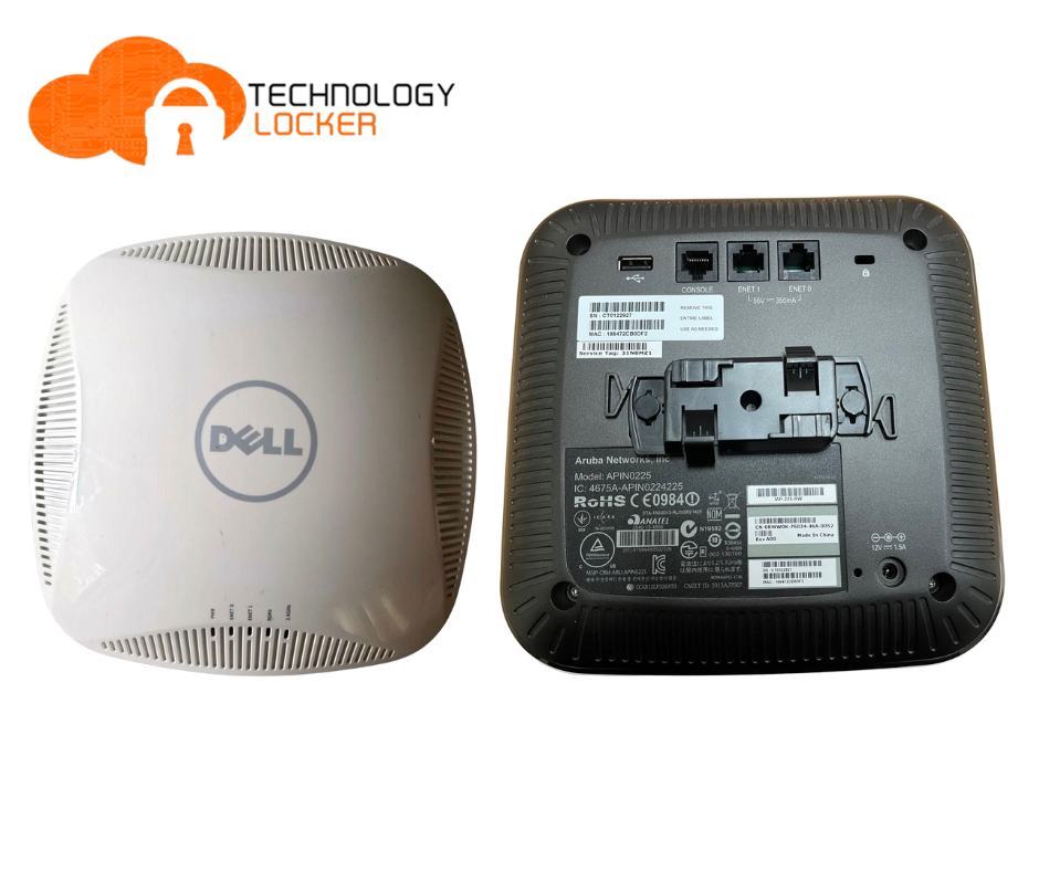 Bulk 3x Dell Aruba Networks IAP-225-RW APIN0205 Instant Wireless Access Point
