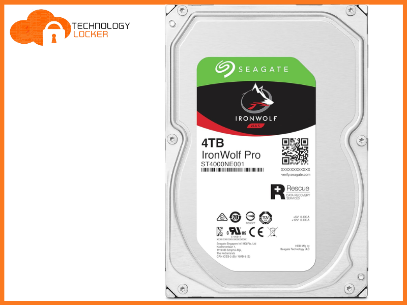 BULK 6x Seagate ST4000NE001 3.5" 4TB HDD IronWolf Pro NAS SATA3 w/ Caddy Tray