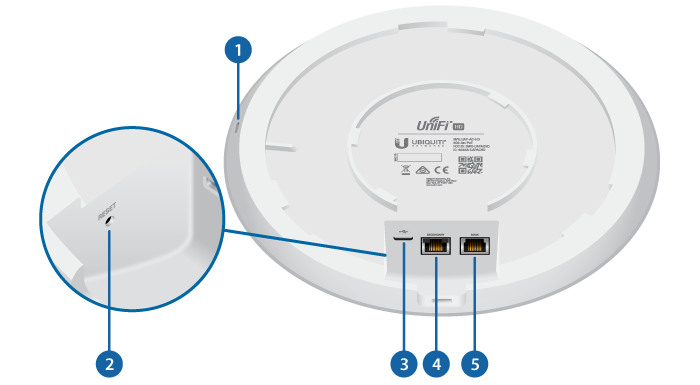 Ubiquiti Networks UniFi 802.11ac Wave 2 Dual Band Access Point UAP-AC-HD