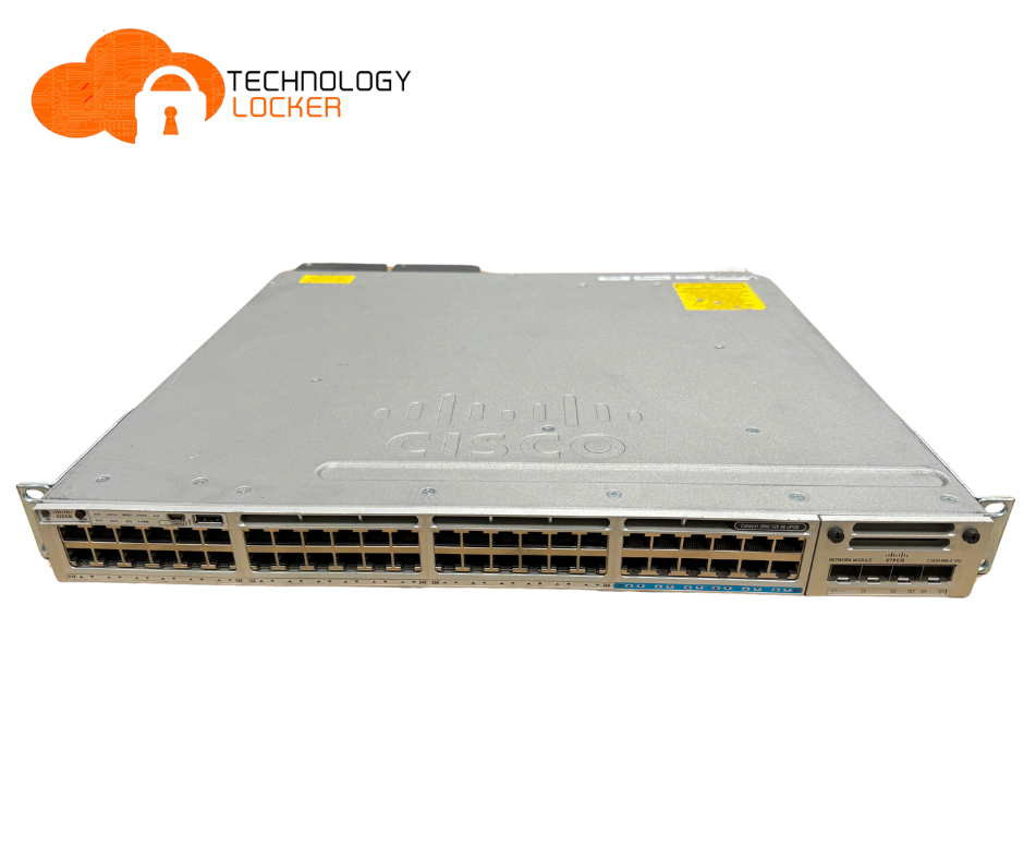 Cisco Catalyst WS-C3850-12X48U 48-Port Gigabit Ethernet Switch