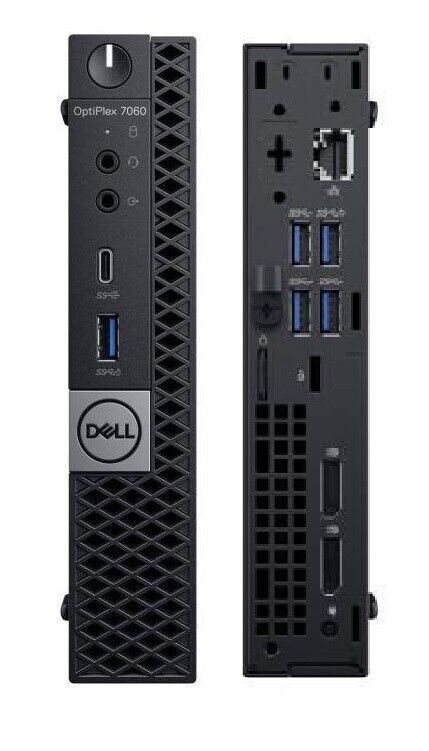 Dell OptiPlex 7060 Micro PC Intel i5-8500T @2.10 16GB RAM 256GB SSD Win 11 Pro