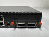 Dell PowerConnect 8132F 24-Port 10GB SFP+ Switch + PC8100 QSFP+ Module Dual PSU