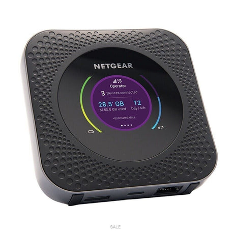 NETGEAR Nighthawk M1 4GX Gigabit LTE Mobile Router Telstra Charger + Cable