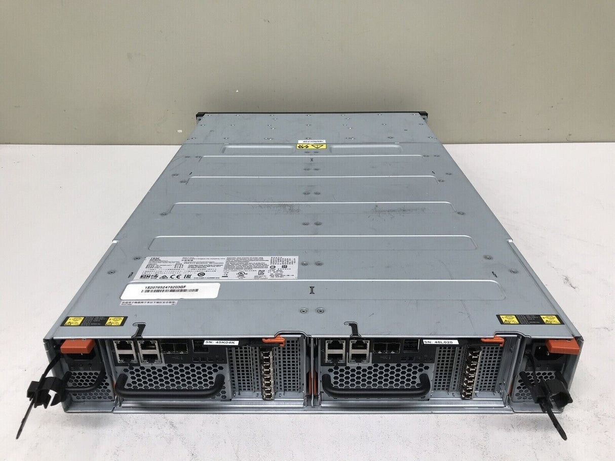 IBM 2076-524 Storwize V7000 Gen2 Control Enclosure 24x 00AR327 1.2TB SAS 10K 6Gb