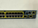 Cisco WS-C2960S-48TD-L Catalyst 48 Gigabit PoE Switch with Rack Mount Brackets