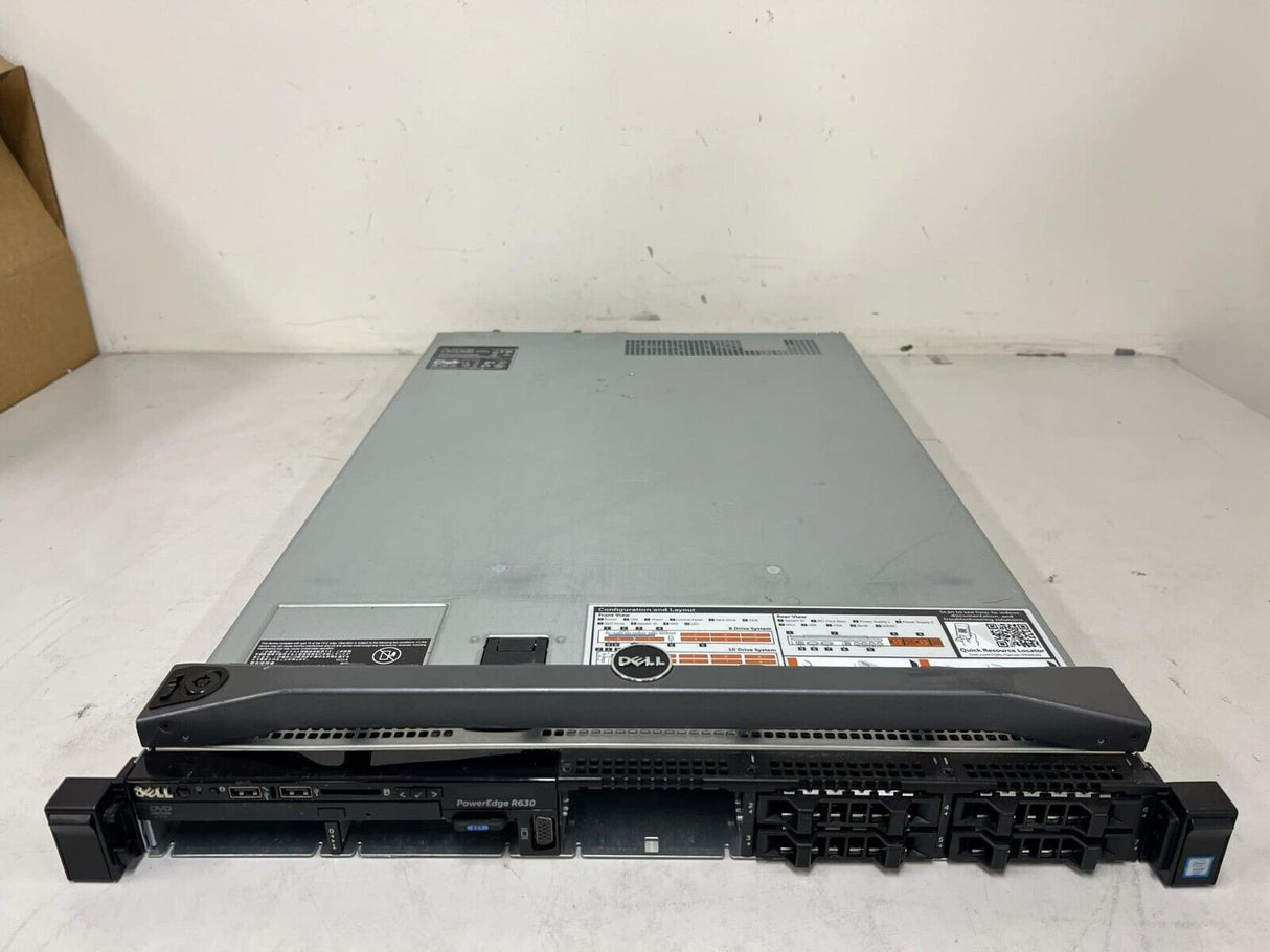 Dell PowerEdge R630 Server 2x E5-2643 v3 CPU 128GB DDR4 RAM PERC H730 Mini RAID