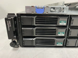 Dell Compellent SC200 Expansion Array 9x 6TB 7.2K SAS HDD 54TB Rails Dual Ctrl