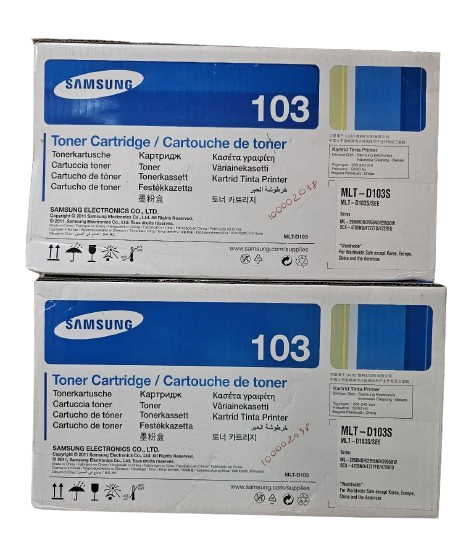 Bulk 2x Samsung MLT-D103S Black Toner Cartridge New