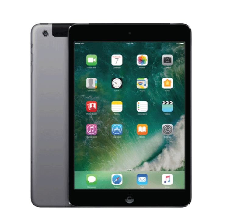 Apple A1490 iPad Mini 2 Gen Retina 7.9" 16GB/32GB WiFi+Cellular Unlocked