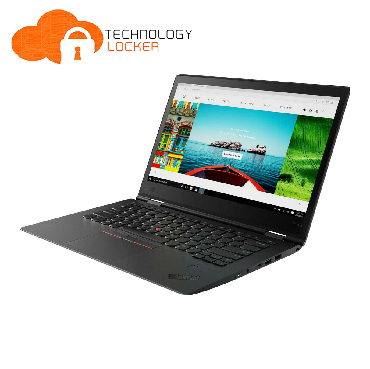 Lenovo ThinkPad X1 Yoga Gen 3 Laptop i5-8350U 8GB RAM 256GB SSD Win 11 Grade C