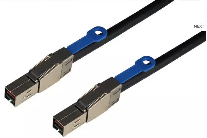 5x IBM 00AR311 00Y8352 12 Gbps Mini-SAS HD To Mini-SAS HD SFF-8644 1.5M Cable