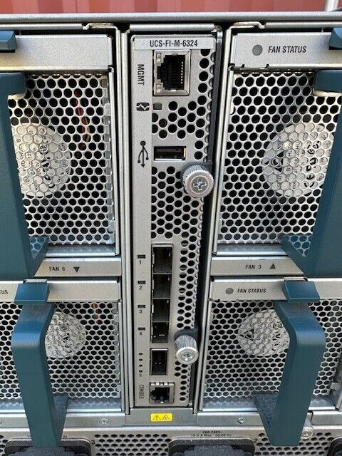 Cisco UCS 5108 Blade Server 7x UCSB-B200-M4 2x E5-2660v4 512GB RAM 2x400GB SSD