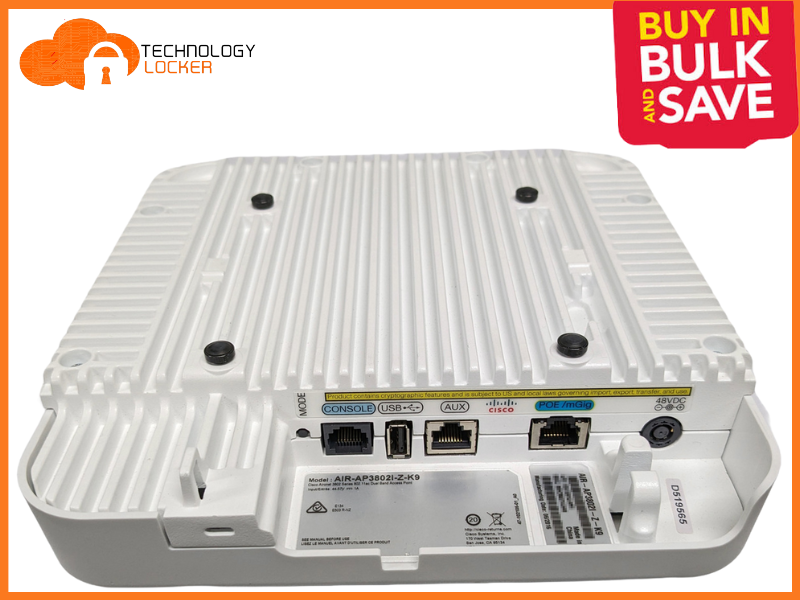 BULK 10x Cisco AIR-AP3802I-Z-K9 802.11ac Wave 2 4x4 MIMO WAP