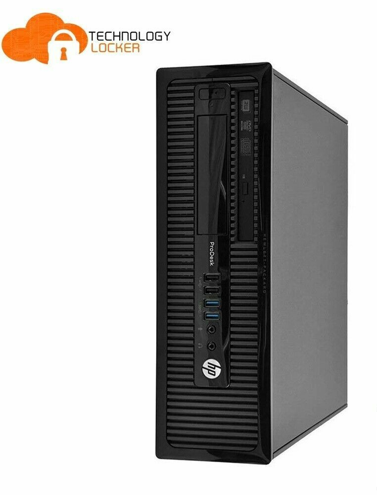 HP ProDesk 400 G1 SFF PC Intel i5-4570 @3.20GHz 4GB RAM 500GB SATA Wins 10 Pro