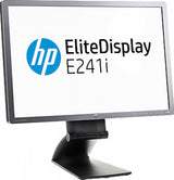 HP EliteDisplay E241i 24" Full HD Widescreen LED Backlit Monitor VGA DVI DP