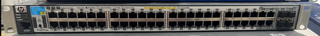 HP ProCurve 2910al-48G-PoE+ Switch J9148A Gigabit J9149A 10-GbE CX4