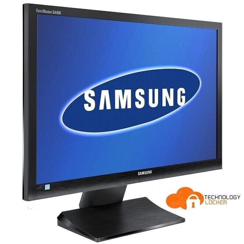 Samsung SA450 S24A450BW 24" Widescreen 1920x 1200 TN Backlit LCD Monitor VGA DVI