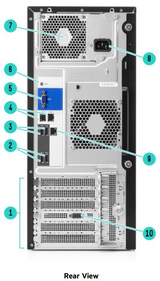 HP ProLiant ML110 G10 Server Intel Xeon Silver 4108 @1.8, 32GB RAM, 3x 1TB HDD