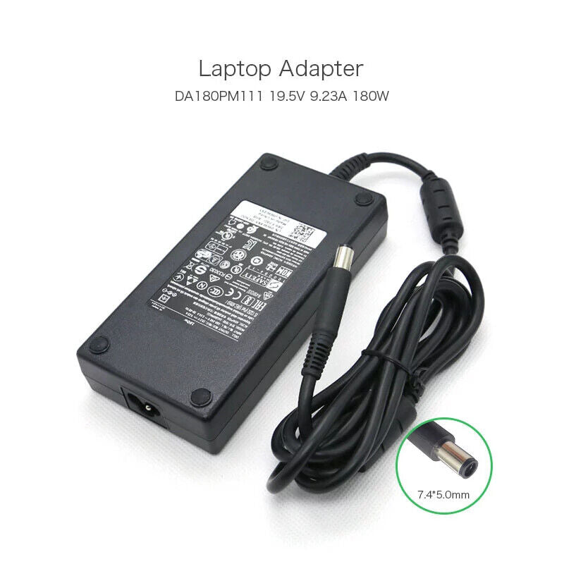 Bulk 10x Dell 180W AC Power Adapter DA180PM111 LA180PM1801 9.5V 9.23A Charger