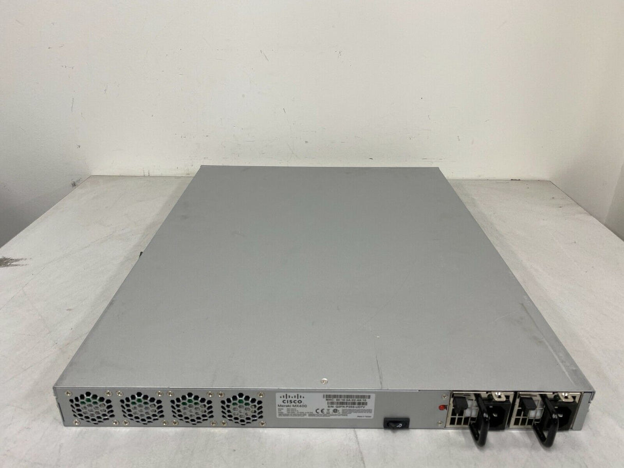 Cisco MX-400 Meraki MX400 Cloud Managed Security Device Unclaimed