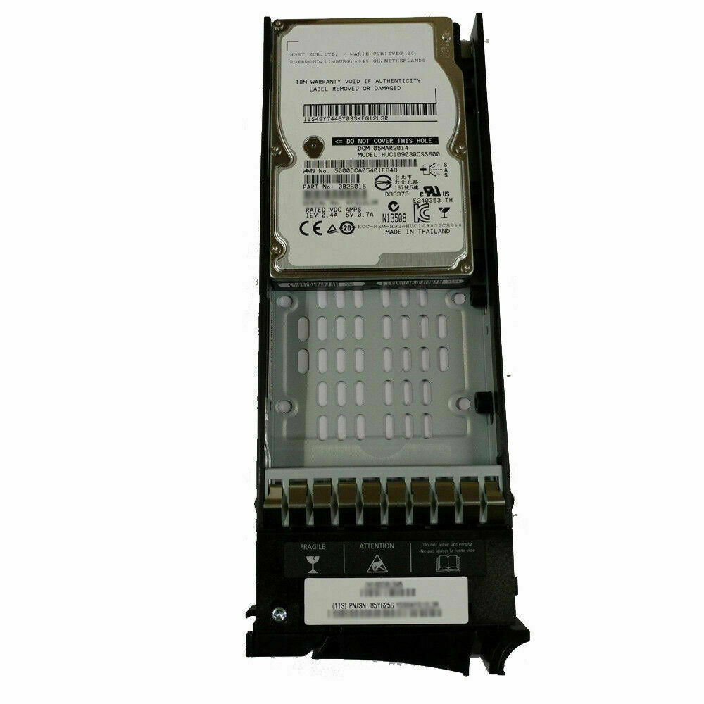 Bulk 4x IBM HUC106030CSS600 300GB 10k 6G SAS 2.5" HDD 85Y5862 0B25645 HDD