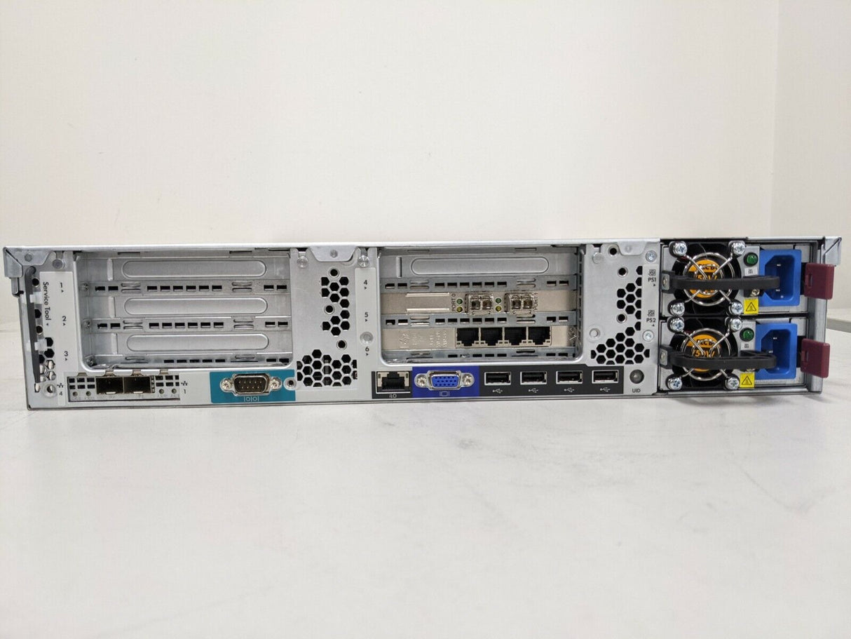 HP ProLiant DL380p G8 Server 2x CPU E5-2665 8C 128GB RAM SAS P420i Raid Control