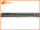 Cisco Catalyst WS-2960X-48FPS-L 48 GbE PoE Ports (24 PoE+) w/ C2960X-STACK