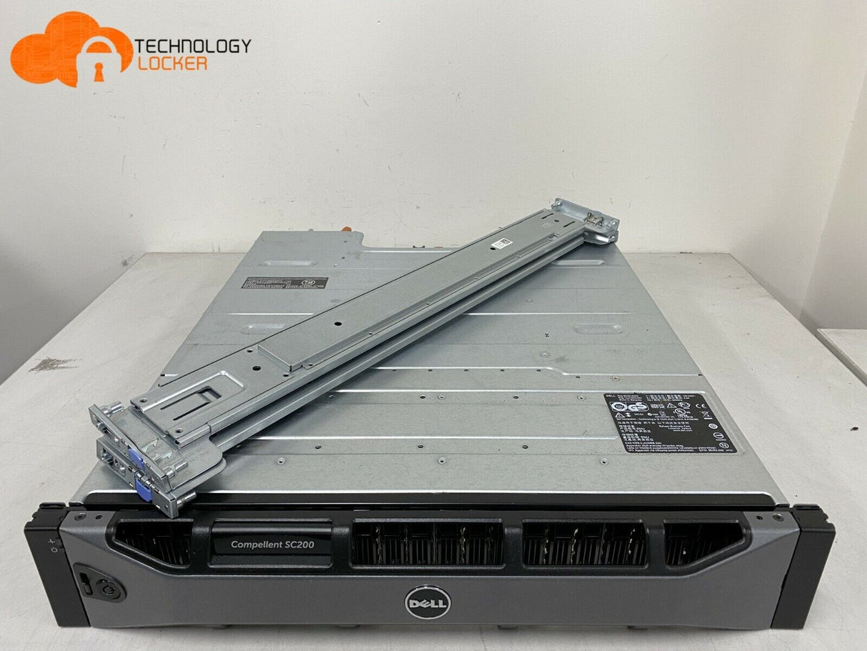 Dell Compellent SC220 Expansion Enclosure 24x 1.2TB HDD 2x SC2 Controller 2x PSU