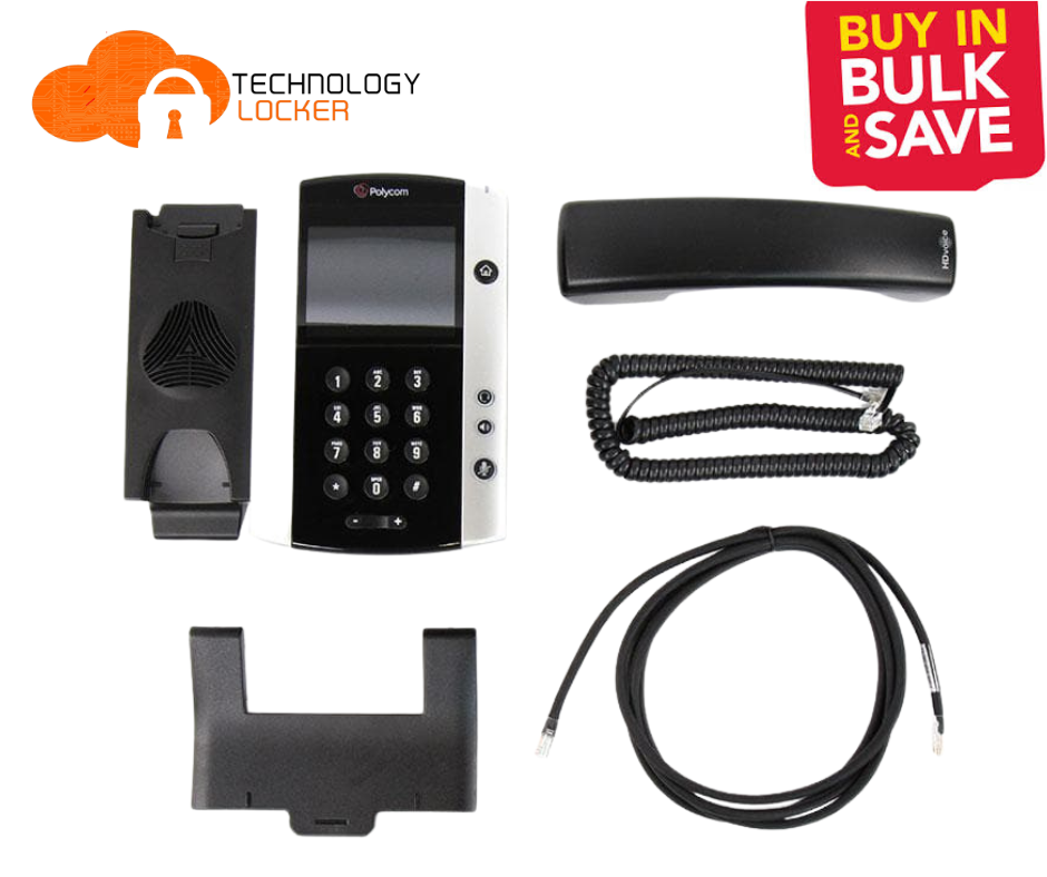 Bulk 10x Polycom VVX 501 IP Business Phone 3.5" Backlit TFT LCD | 2200-48500-025