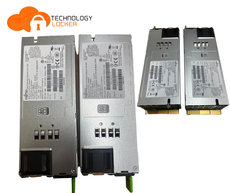 2x Server Power Supply Fujitsu A3C40172099 S26113-E575-V70 450WATT S13-450P1A