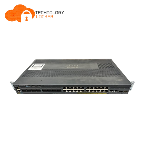 Cisco WS-C2960x-24PSQ-L Catalyst 2960-X Series 24 Ports Gigabit Switch