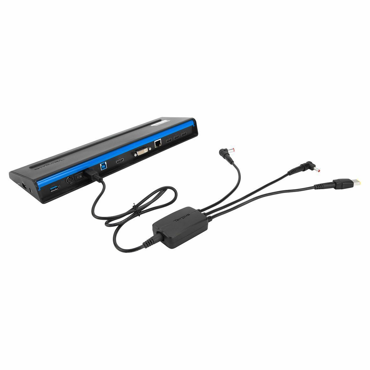 Targus ACP77 Universal USB 3.0 Docking Station with 3 Way DC Charger & USB cable