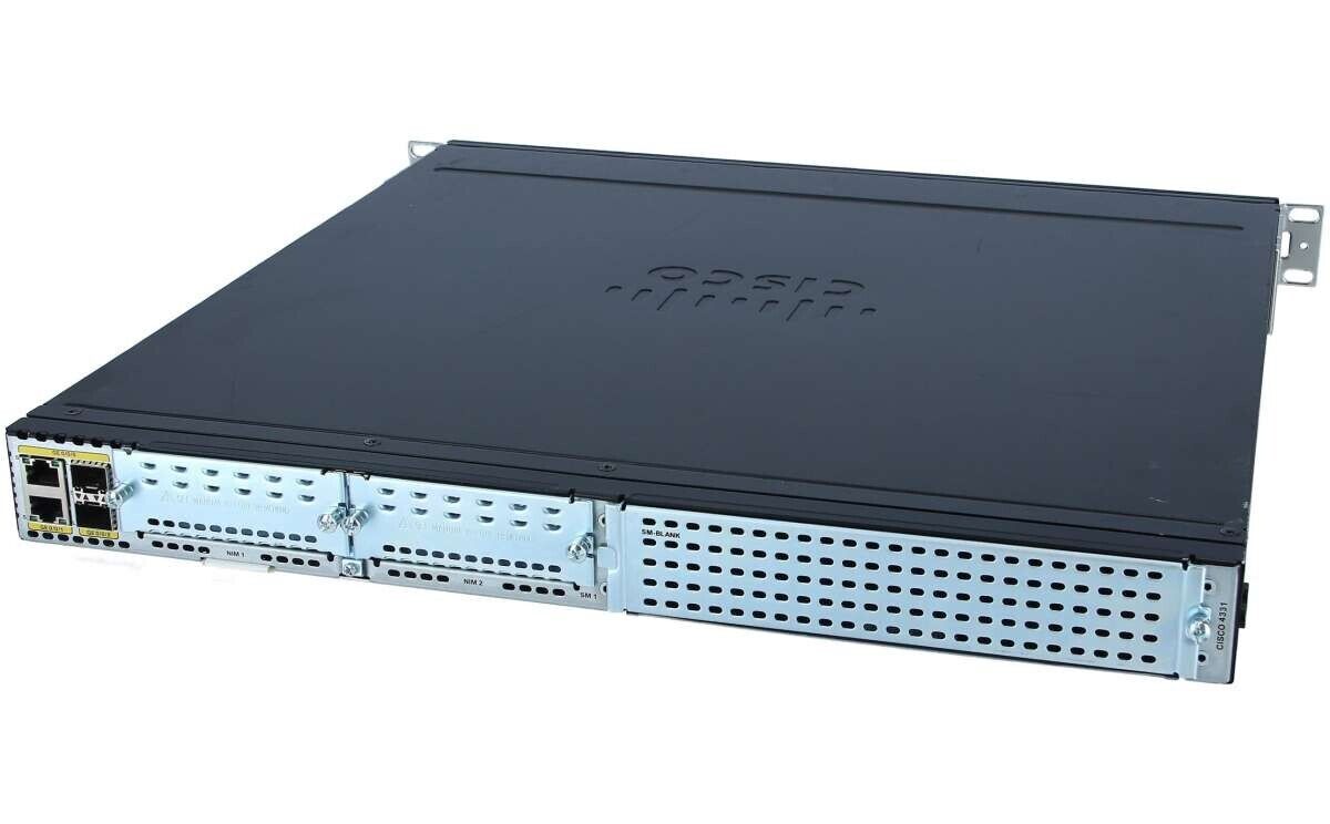 CISCO ISR4331/K9 ipbase ISR 4331 Integrated Service Router & Rack Mount kit