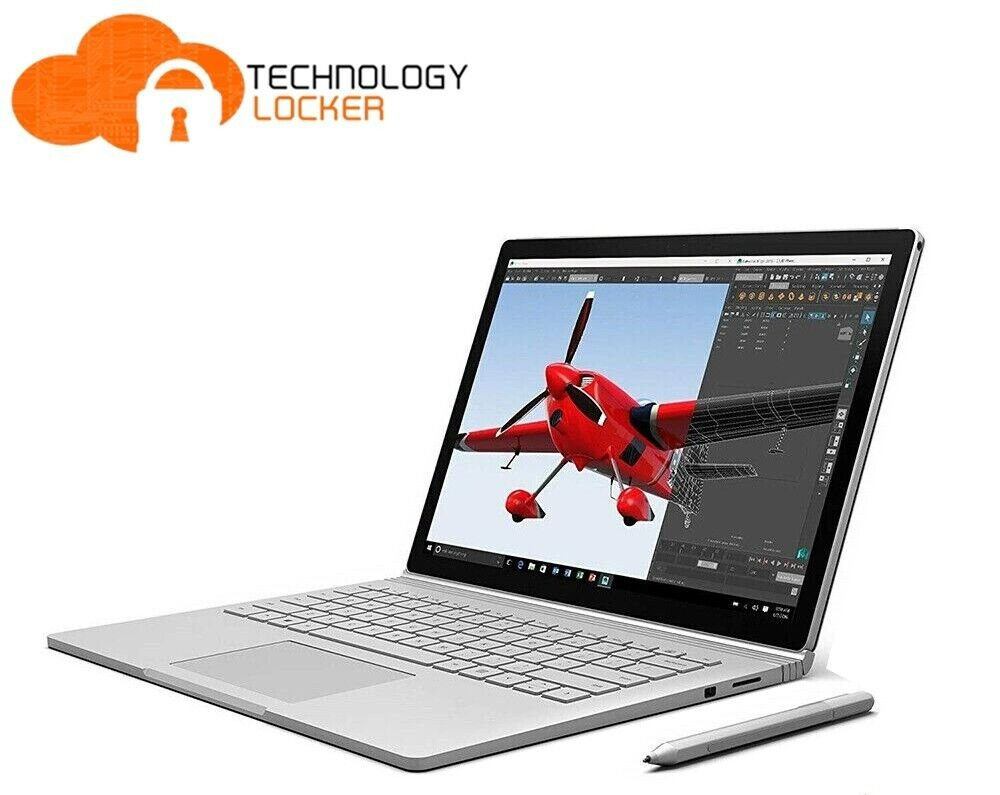 Microsoft Surface Book 2 i5-7300U @2.60GHz 8GB RAM 256GB SSD Win 11 Pro Grade C