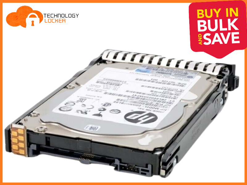 BULK 4x HP EG0300FCVBF 300GB 2.5" 6Gb/s 10K SAS Hard Drive P/N:693569-001 Caddy