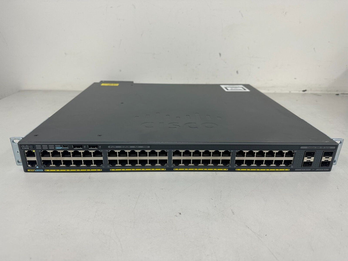 Cisco WS-C2960XR-48FPS-I Catalyst 2960XR Catalyst Switch 2960-XR - 1PSU 1025W