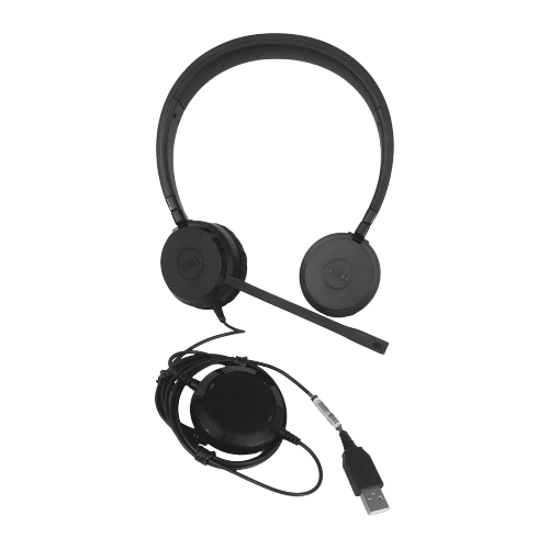 Bulk 10x Dell Sound by Jabra USB Wired Headset HSC016