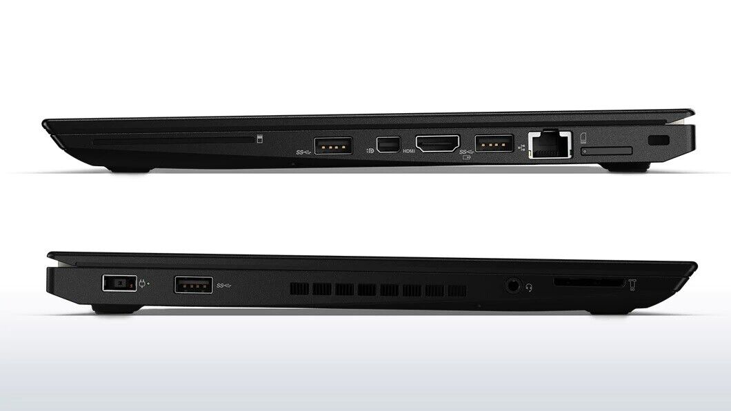 Lenovo ThinkPad T460s Laptop i5-6300U @2.40GHz 8GB RAM 256GB SSD Win 11 Pro FHD