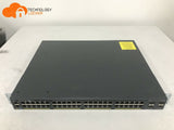 Cisco WS-C2960X-48FPS-L Catalyst Gigabit PoE Switch with C2960X-STACK Module