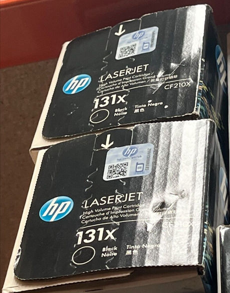 Bulk 2x HP 131x Black Toner Cartridge CF210X For LASERJET PRO M251 MFP M276