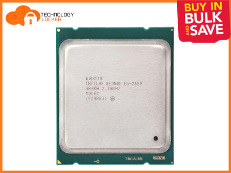 Bulk 16x Intel Xeon Processor E5-2680 20M Cache, 2.70 GHz, 8.00 GT/s Intel QPI