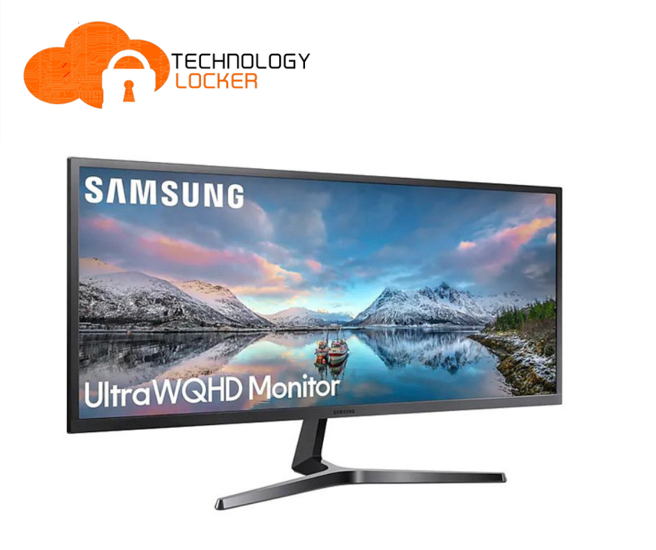 Samsung 34" S34J550WQE SJ55W WQHD 3440 x 1440 4ms LED Monitor Display Port HDMI