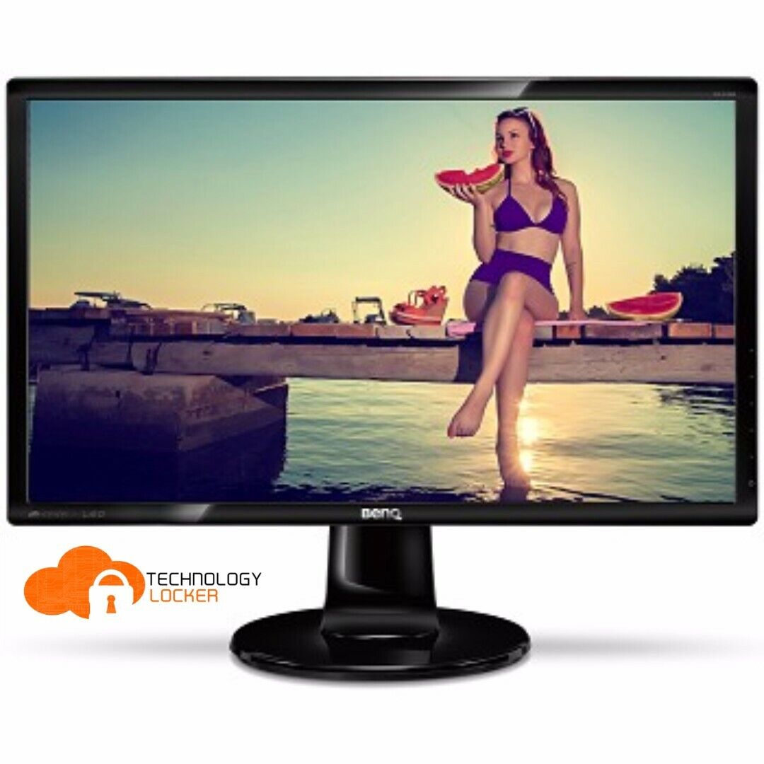 BenQ GL2460-B 24" LED Backlit LCD Monitor 1920x1080 FHD VGA DVI 1080p