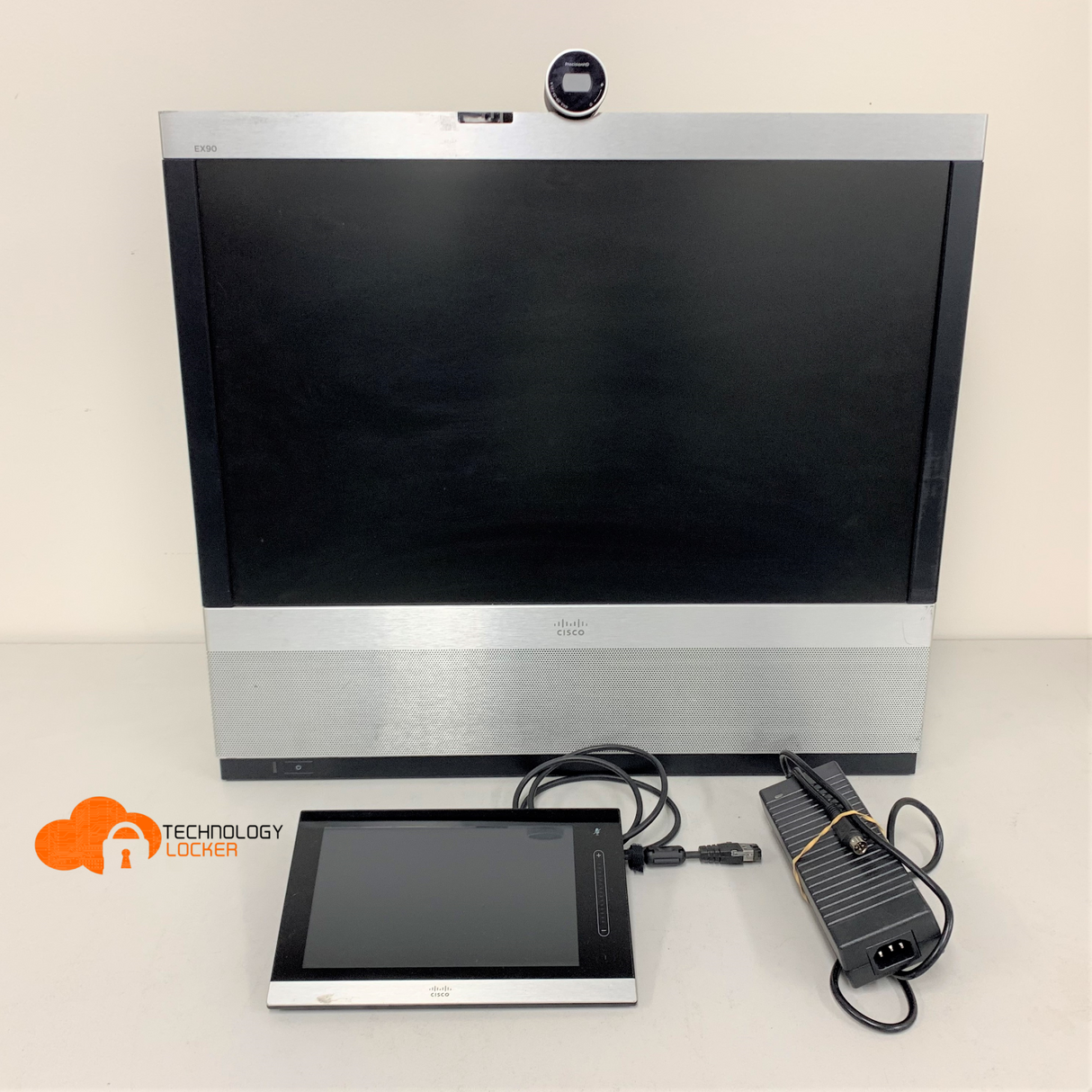 CISCO TelePresence EX90 CTS-EX90-K9 24" CTS-CTRL-DV8 Video Conferencing System