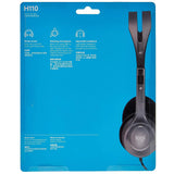 Bulk 4x Logitech H110 Wired Stereo Headset Headphones New-Opened box